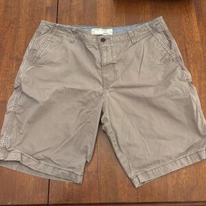 Lucky Brand Men's Tan Flat Front Shorts